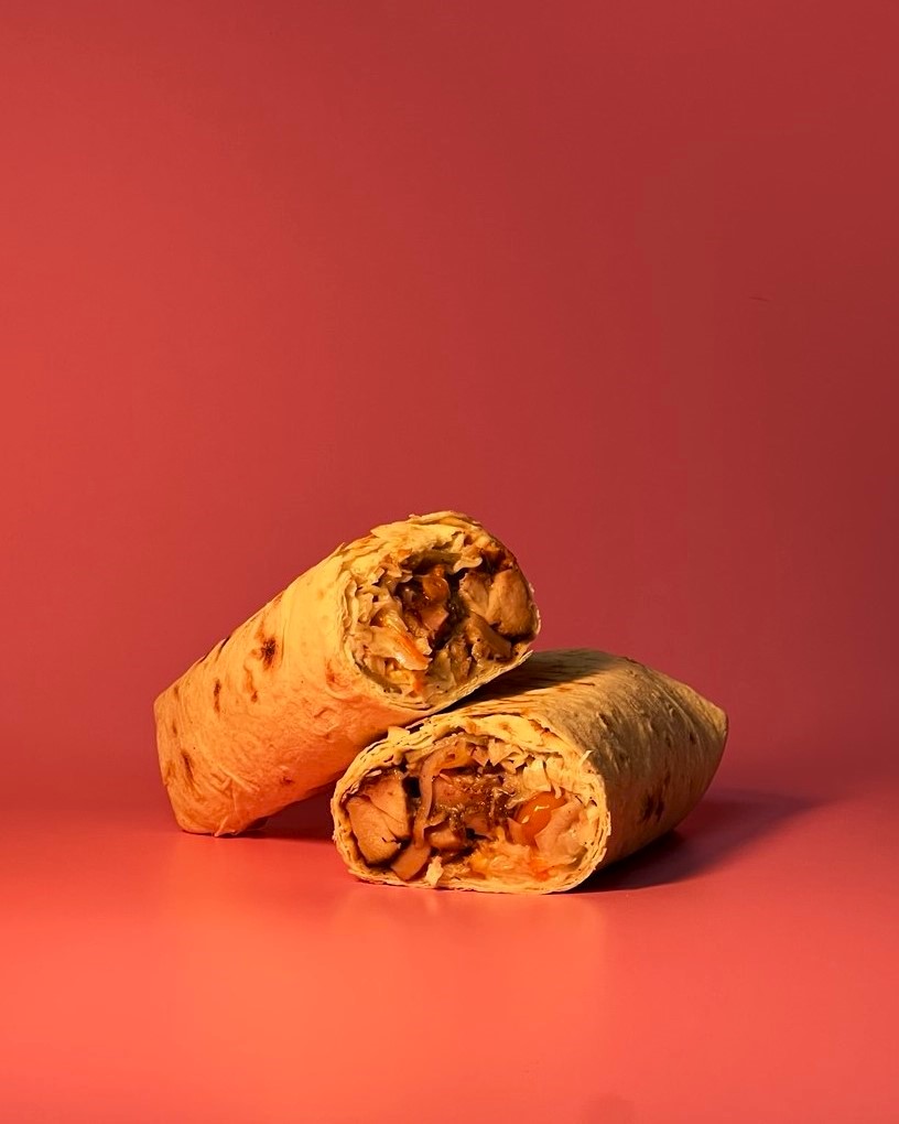 Фото Грибная шаурма