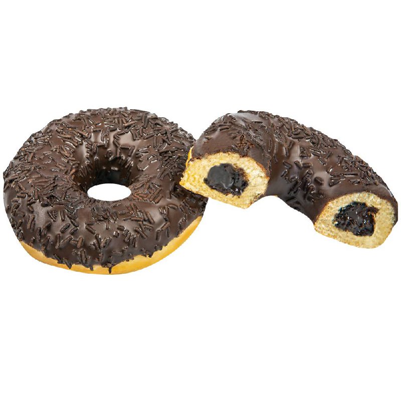 Фото Донат шоколадный